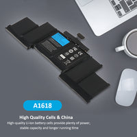 How do you resolve battery service warning on a MacBook Pro?