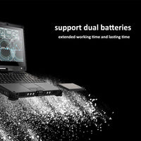 How to check the battery model of GETAC laptop？