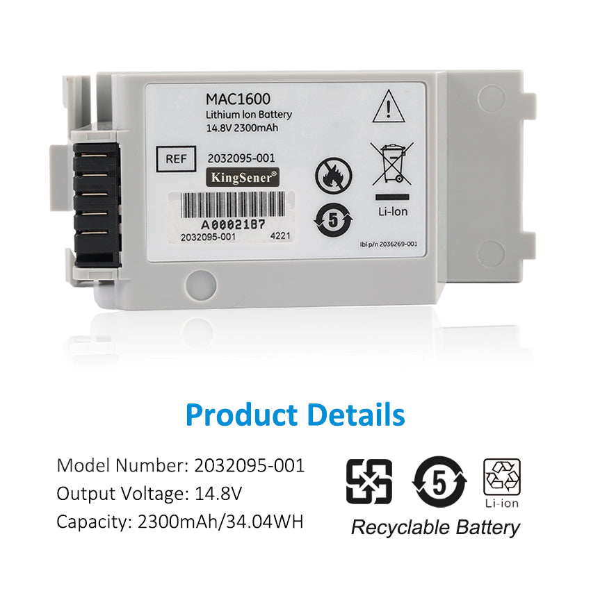 2032095-001-2300mAh-Medical-Battery