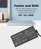 20V-10A-6.0X3.7mm-200W-Laptop-Charger