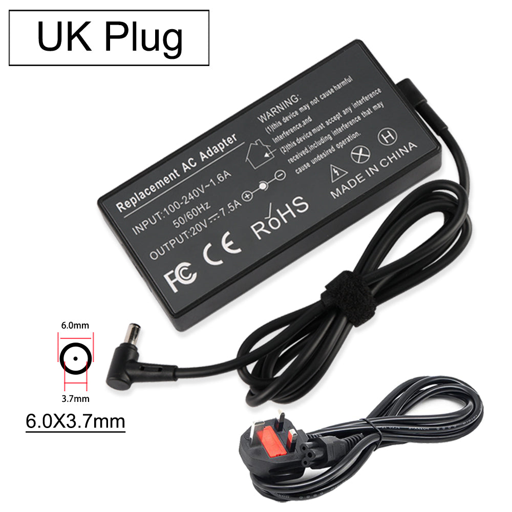 20V-7.5A-6.0X3.7mm-150W-Laptop-Charger-UK
