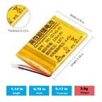 361-00145-00-226mAh-Watch-Battery