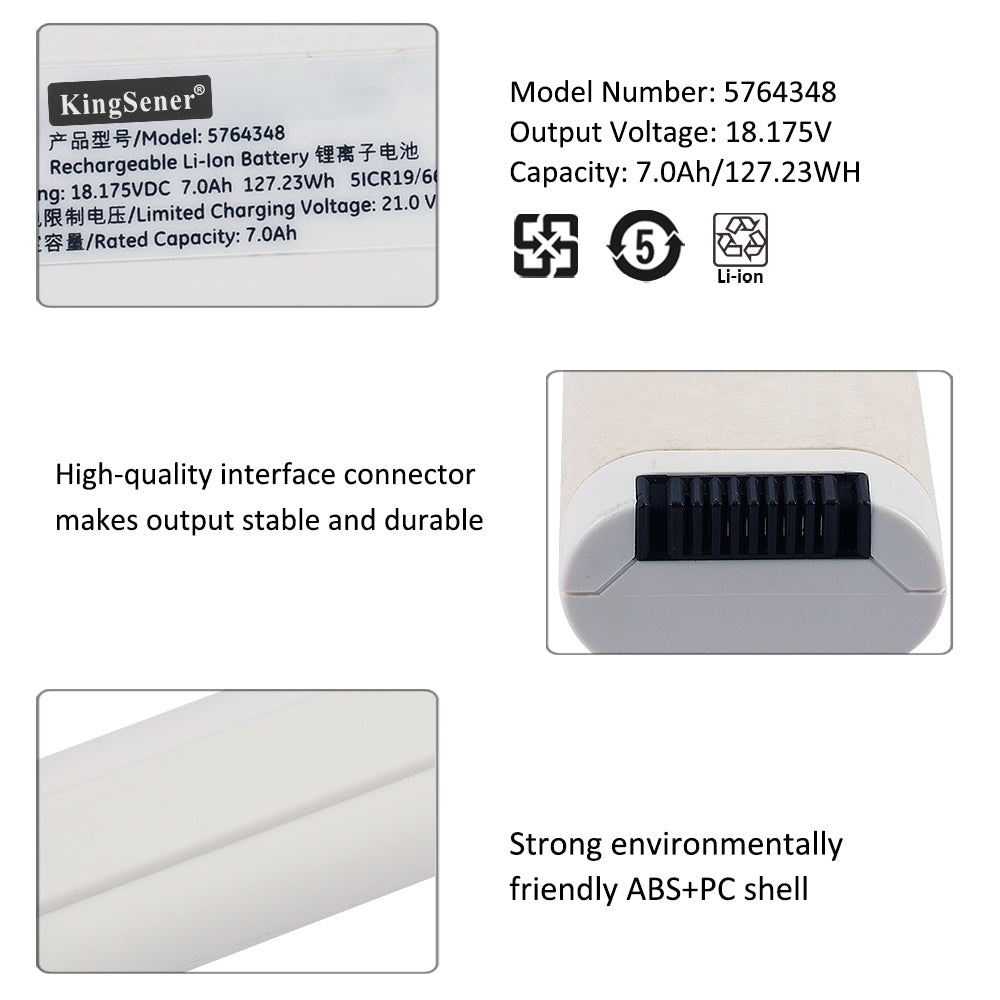 5764348-7700mAh