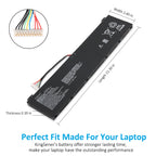 AP21A8T AP21A5T AP21A7T Laptop Battery For Acer Predator Helios 300 PH317-56-78LY PH317-56-78SM PH315-55-72EA | KingSener