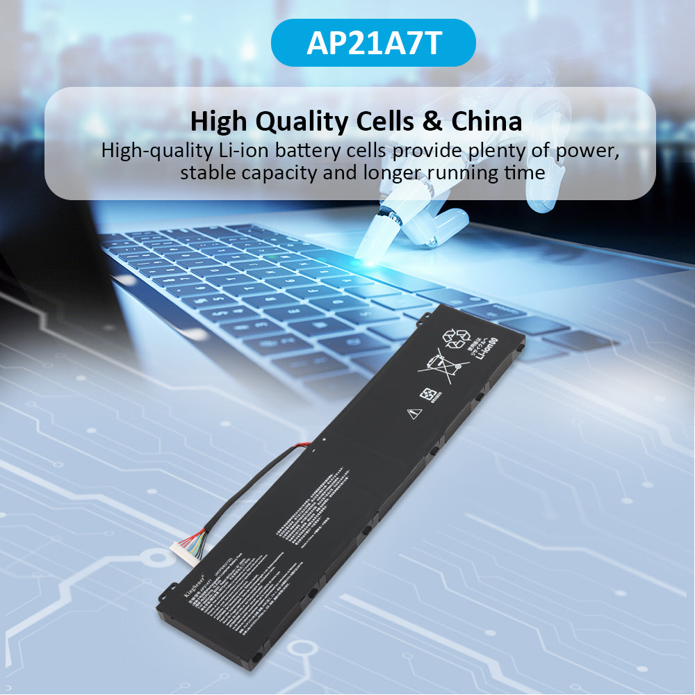 AP21A8T AP21A5T AP21A7T Laptop Battery For Acer Predator Helios 300 PH317-56-78LY PH317-56-78SM PH315-55-72EA | KingSener
