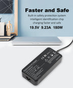 ASUS-19.5V-9.23A-5.2X2.5mm-charger