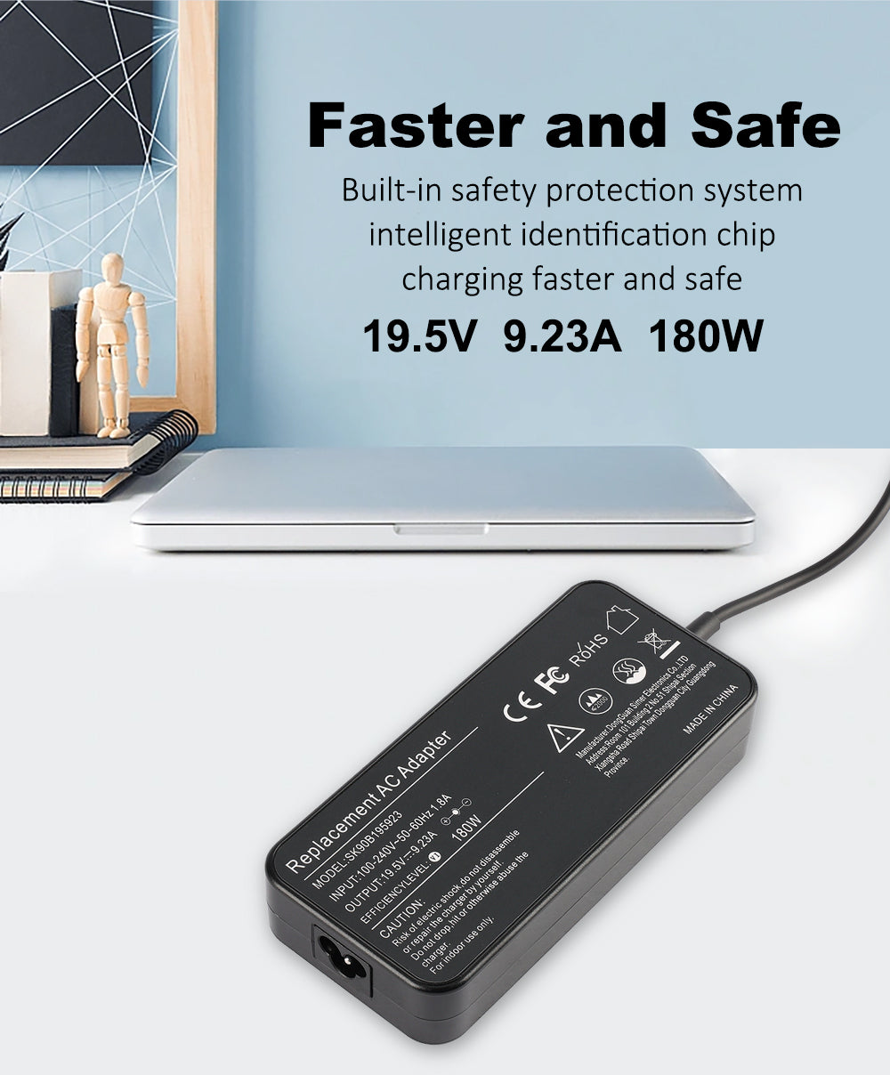 ASUS-19.5V-9.23A-5.2X2.5mm-charger