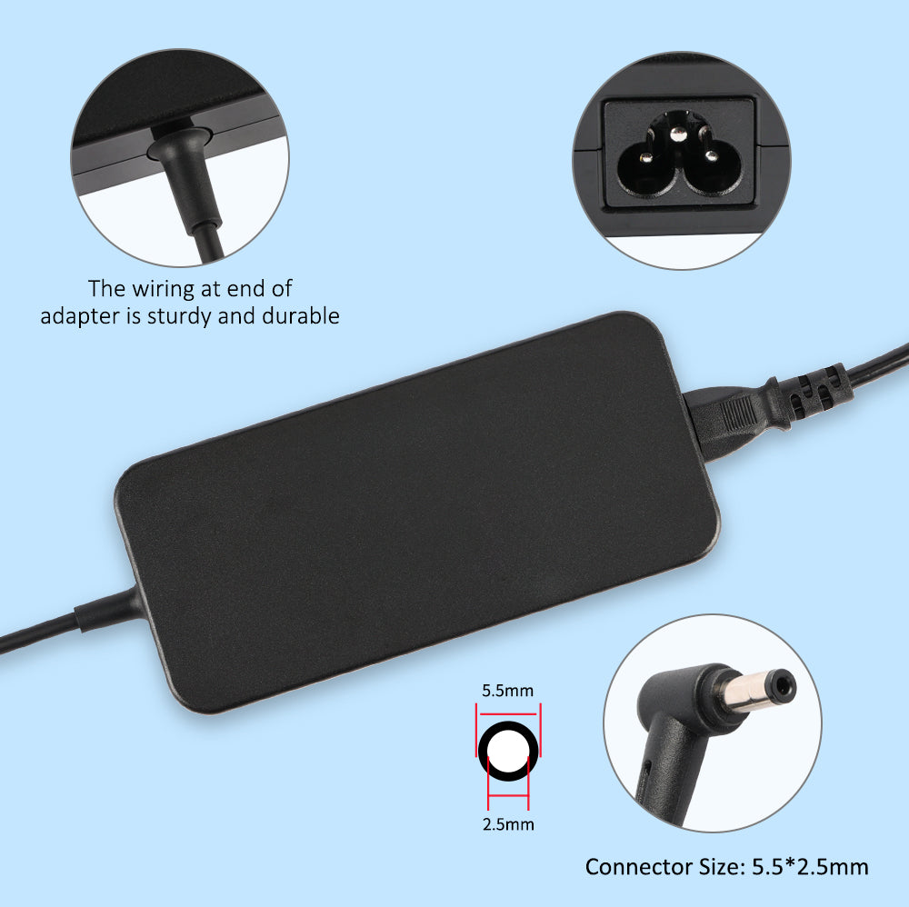 ASUS-19.5V-9.23A-5.2X2.5mm-charger