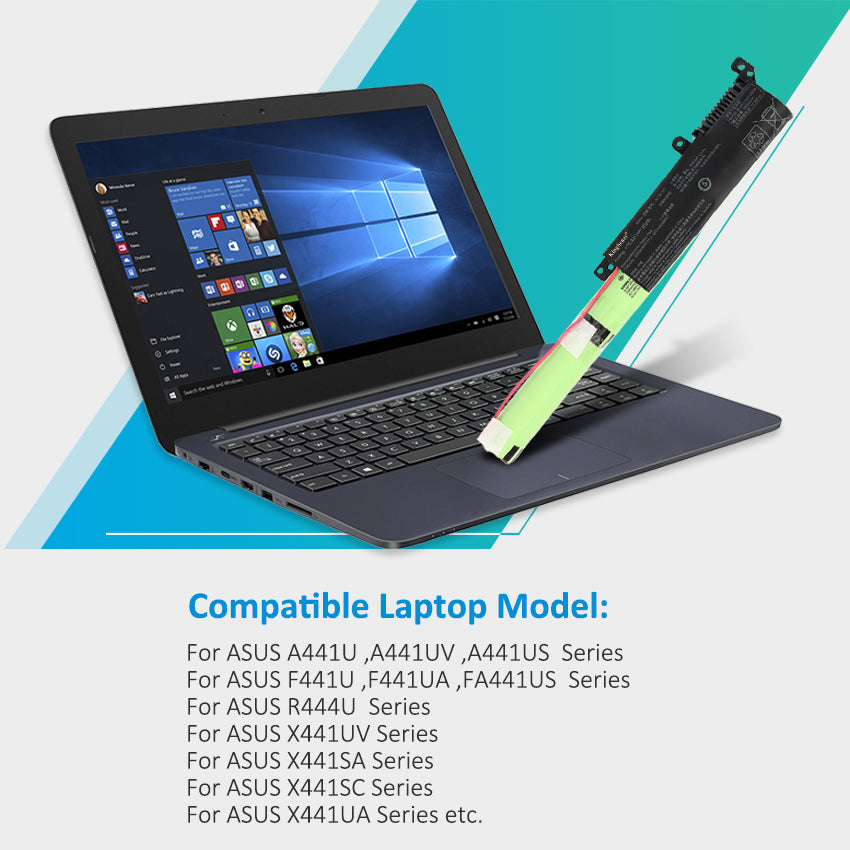 ASUS-A31N1537-10.8V-3350mAh-Laptop-Battery