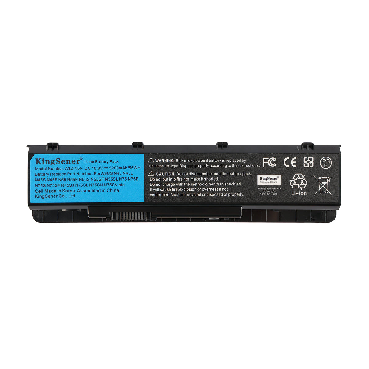 ASUS-A32-N55-10.8V-5.2Ah-Laptop-Battery