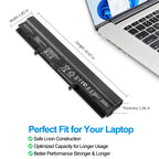 A42-U36 Replacement Battery for ASUS U36 Series, 14.88V 83Wh, close-up of pin connectors and mounting clips.