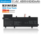 B31N1534 Laptop Battery for Asus Zenbook UX510 UX510UW UX510UX UX510UX-CN020T-BE Series 11.4V 48Wh | KingSener