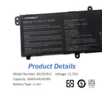 ASUS-B31N1911-11.55V-42Wh-Laptop-Battery