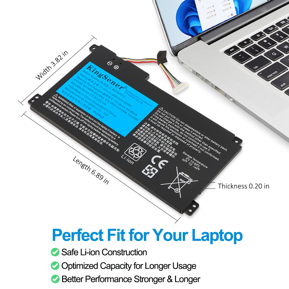 ASUS-B31N1912-11.55V-42Wh-Laptop-Battery