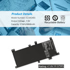 Asus X454L X455L X455Y X455LA Battery Replacement C21N1401 37Wh