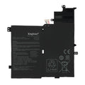 C21N1701 Laptop Battery for ASUS VivoBook S406UA, 7.7V 39Wh, irregular black case with multiple mounting tabs.