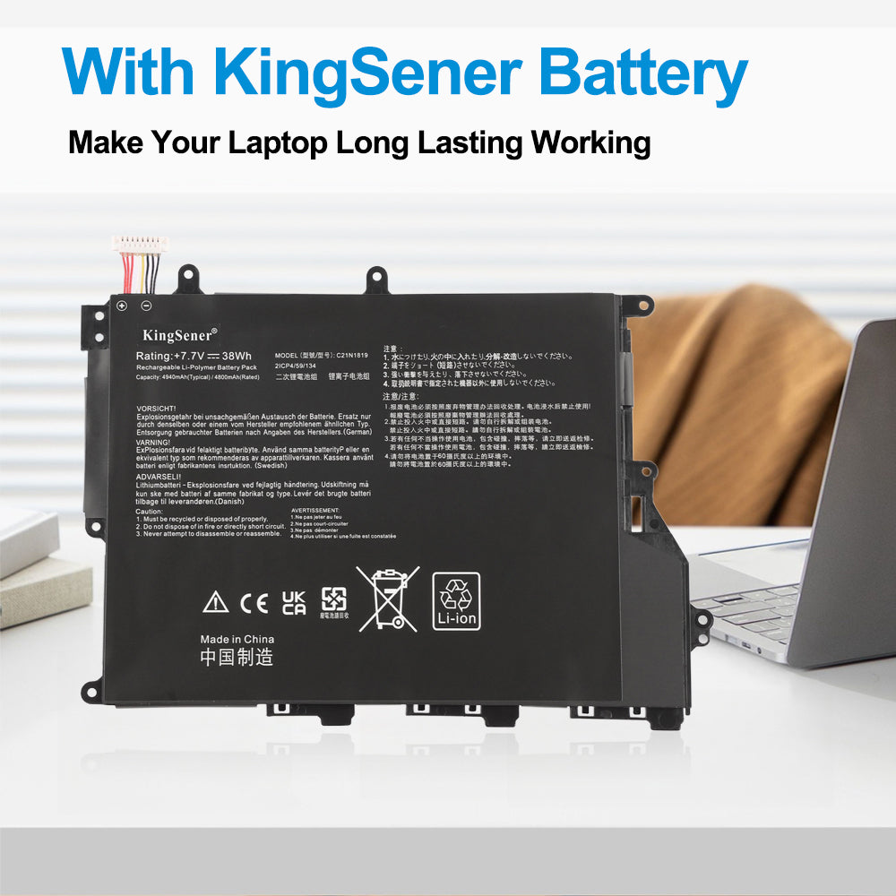 ASUS-C21N1819-7.7V-38Wh-Laptop-Battery