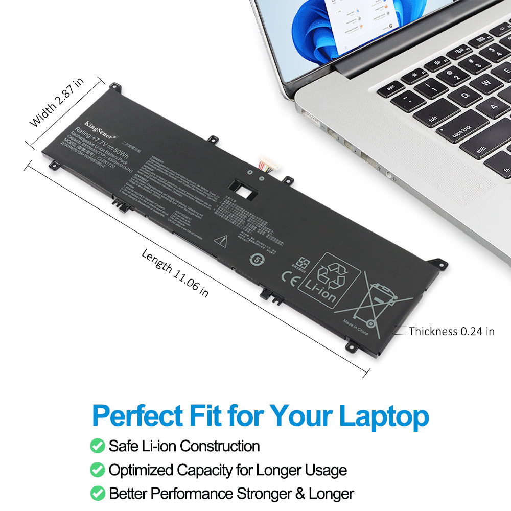 ASUS-C22N1720-7.7V-50WH-Laptop-Battery