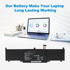 ASUS C31N1339 replacement Li-polymer laptop battery 11.31V 50Wh 4421mAh for long lasting working performance