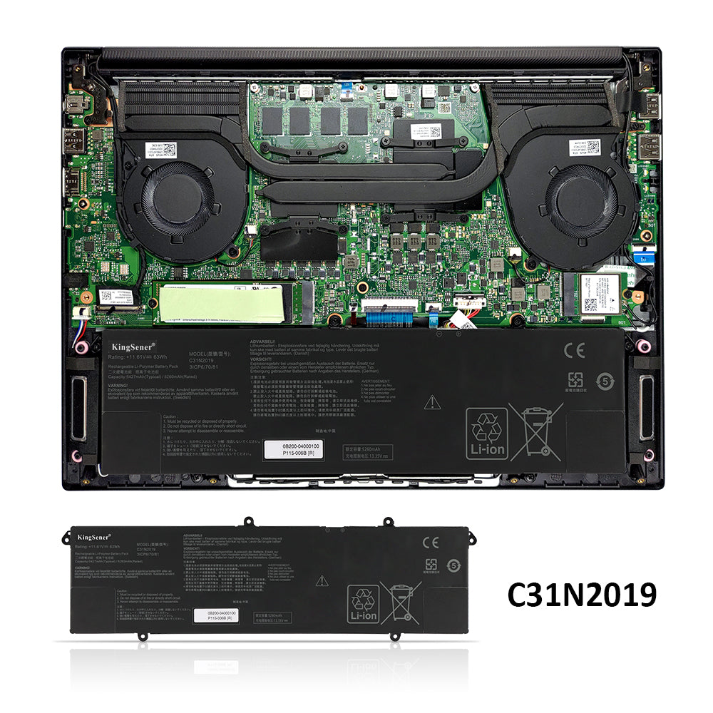 ASUS-C31N2019-11.61V-63Wh-Laptop-Battery