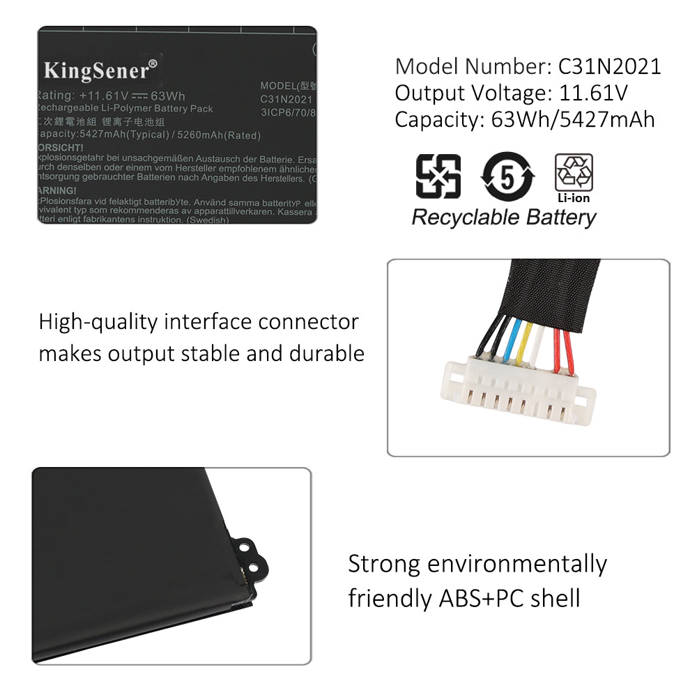 ASUS-C31N2021-63Wh
