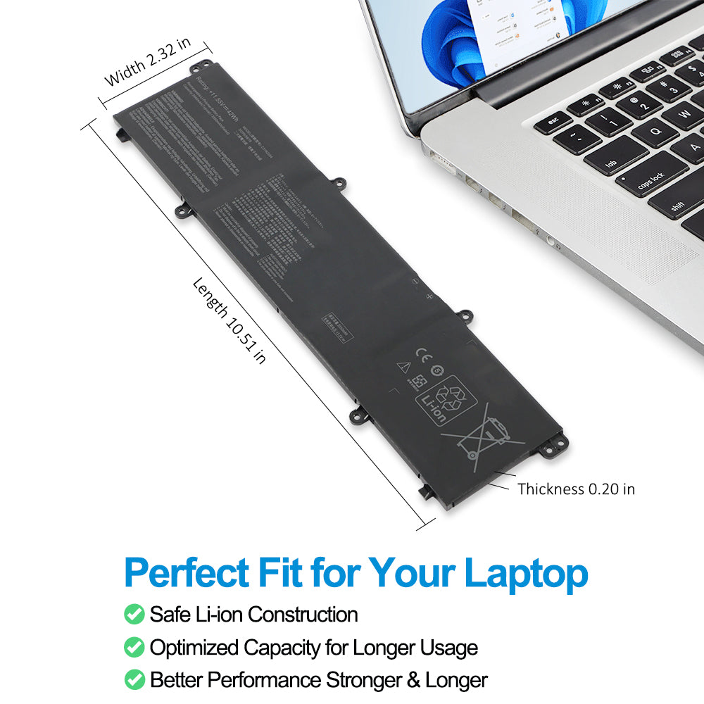 ASUS-C31N2204-11.55V-42WH-Laptop-Battery