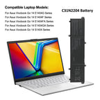 ASUS-C31N2204-11.55V-42WH-Laptop-Battery