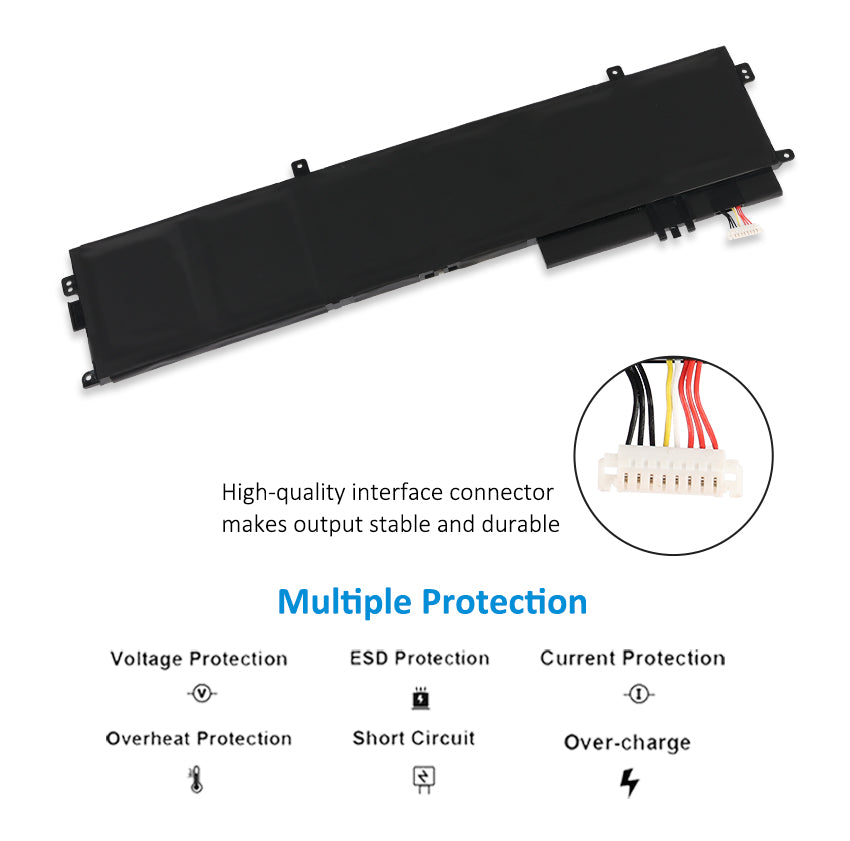 C32N1810 Laptop Battery For ASUS ZenBook Flip 15 UX562FN UX562FD Series Notebook 0B200-03070100 | KingSener