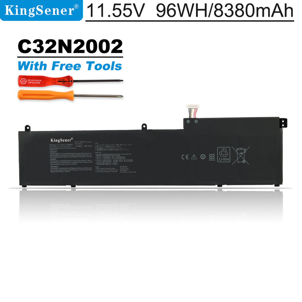 C32N2002 Laptop Battery For Asus ZenBook Pro 15 OLED UM535 UM535Q UM535QE UM535QA UX535LI Flip 15 UX564 UX564EH UX564EI UX564P UX564PH