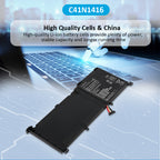 ASUS-C41N1416-60WH-Laptop-Battery