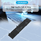 C41N1814 Battery for ASUS ZenBook 15 UX533 UX533FD UX533FN RX533