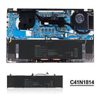 C41N1814 Battery for ASUS ZenBook 15 UX533 UX533FD UX533FN RX533