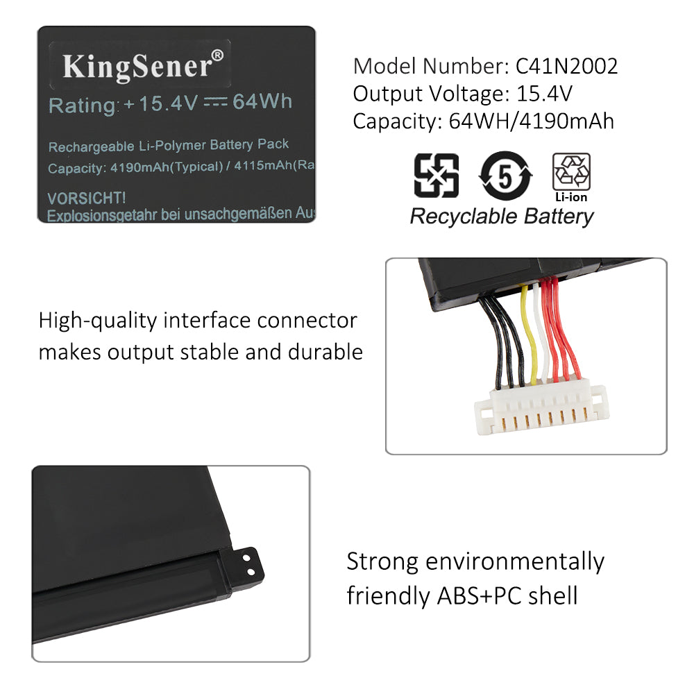 ASUS-C41N2002-64WH-Laptop-Battery