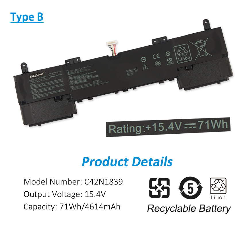 ASUS-C42N1839-15.4V-71WH-Laptop-Battery