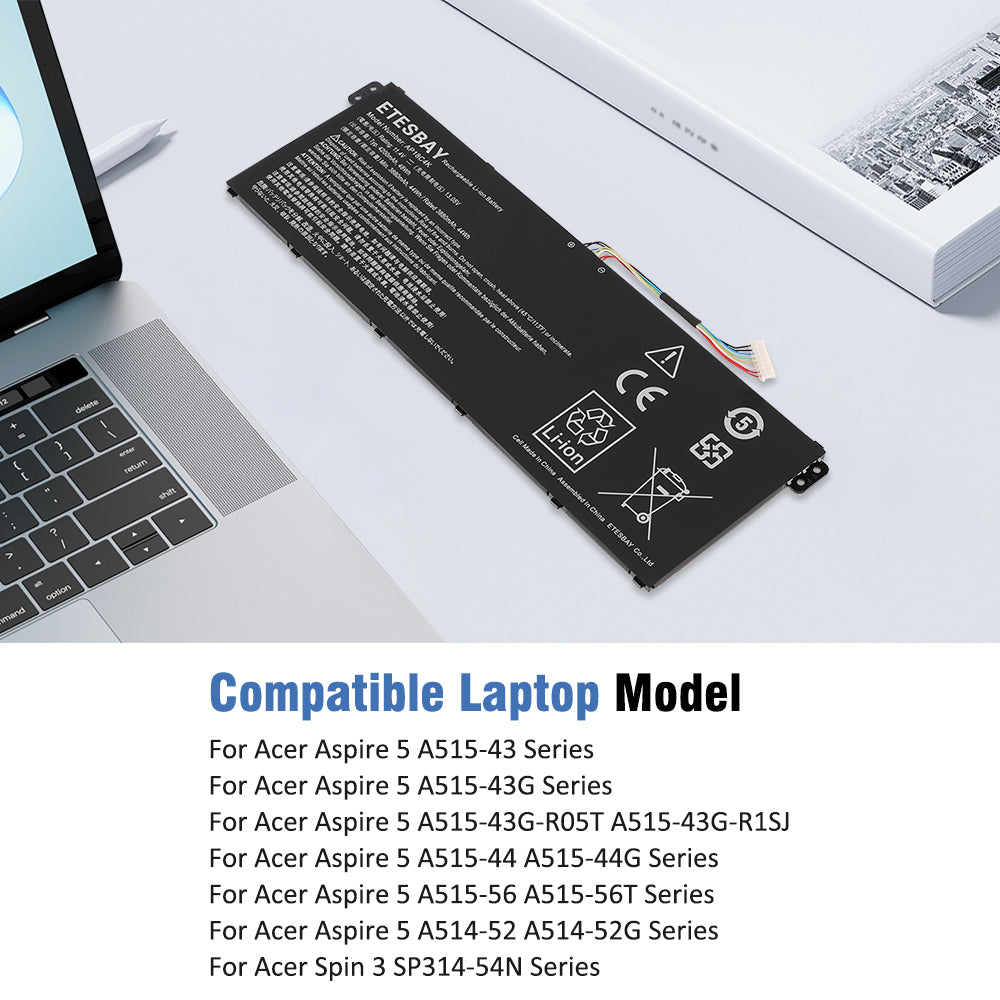 Acer-AP18C4K-4200mAh-Lapaptop-Battery