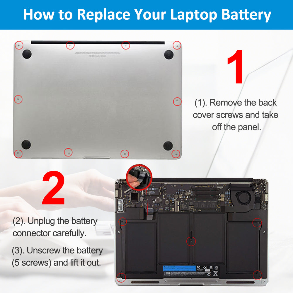 Apple-A1496-7.6V-7150mAh-Macbook-Battery