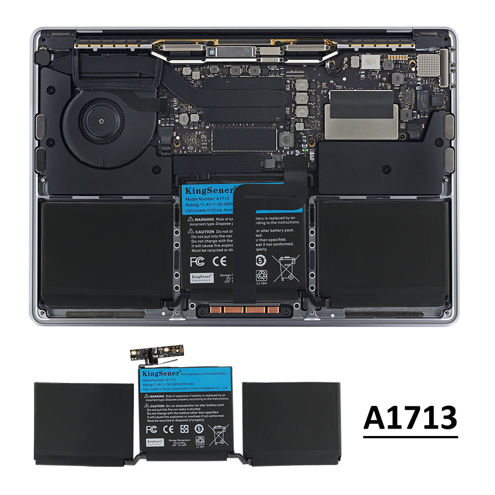 Apple-A1713-11.4V-4781mAh-Macbook-Battery