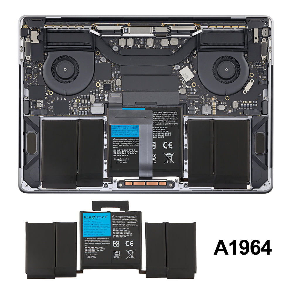 Apple-A1964-11.41V-58WH-Macbook-Battery