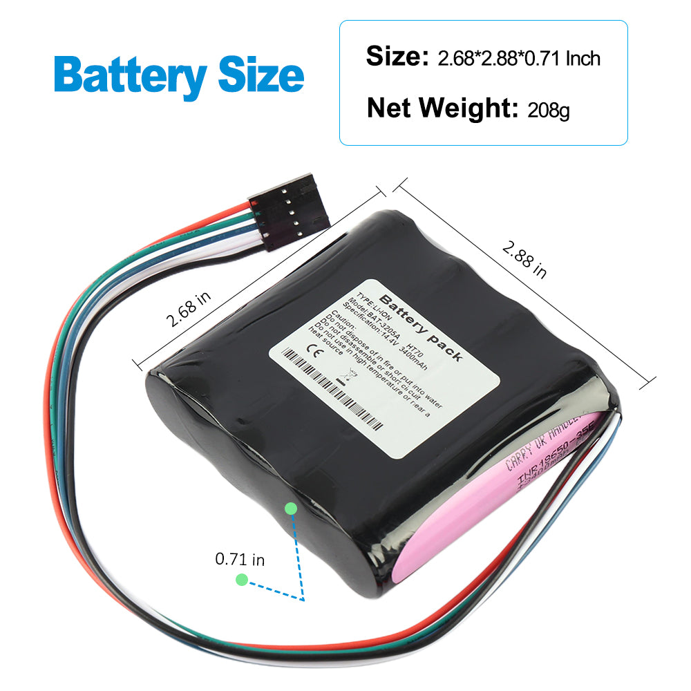 BAT3205A-14.4V-37.44Wh-Medical-Battery