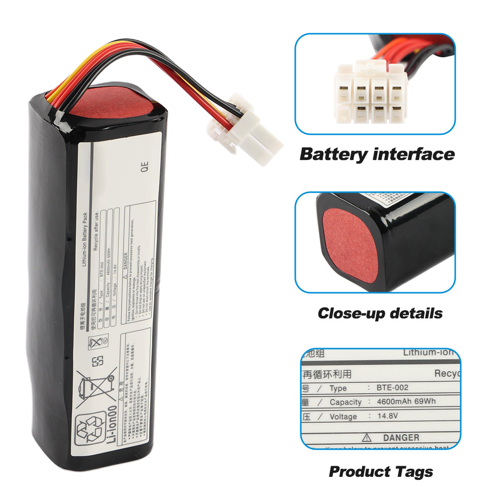 Fukuda-BTE-002-4600mAh-Medical-Battery