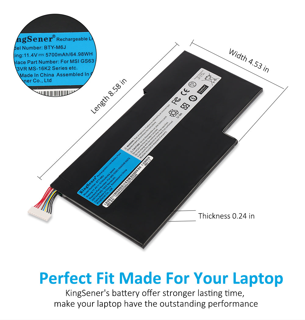BTY-M6J-5700mAh
