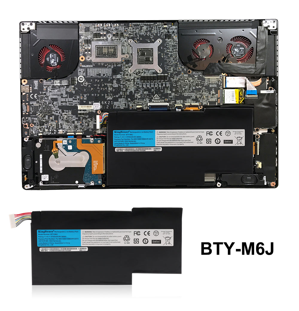 BTY-M6J-5700mAh