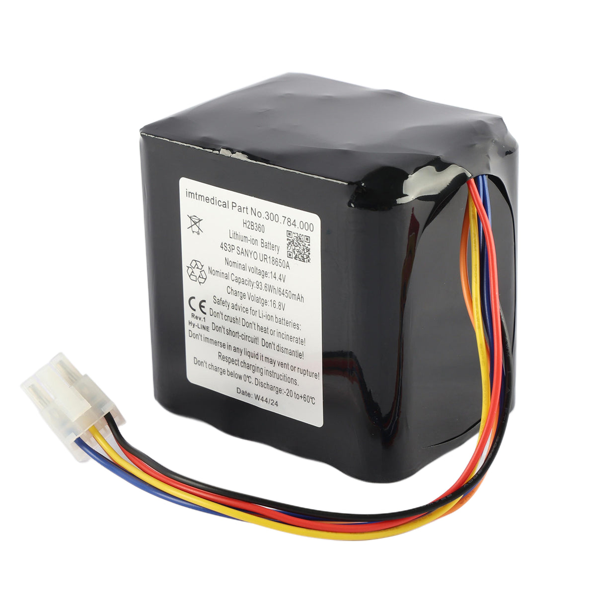 Bellavista-H2B360-14.4V-93.6Wh-Medical-Battery