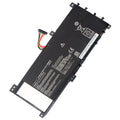 C21N1335 internal battery for ASUS VivoBook S451 S451LA series, 7.5V 38Wh, front view of the dual-cell laptop battery pack.