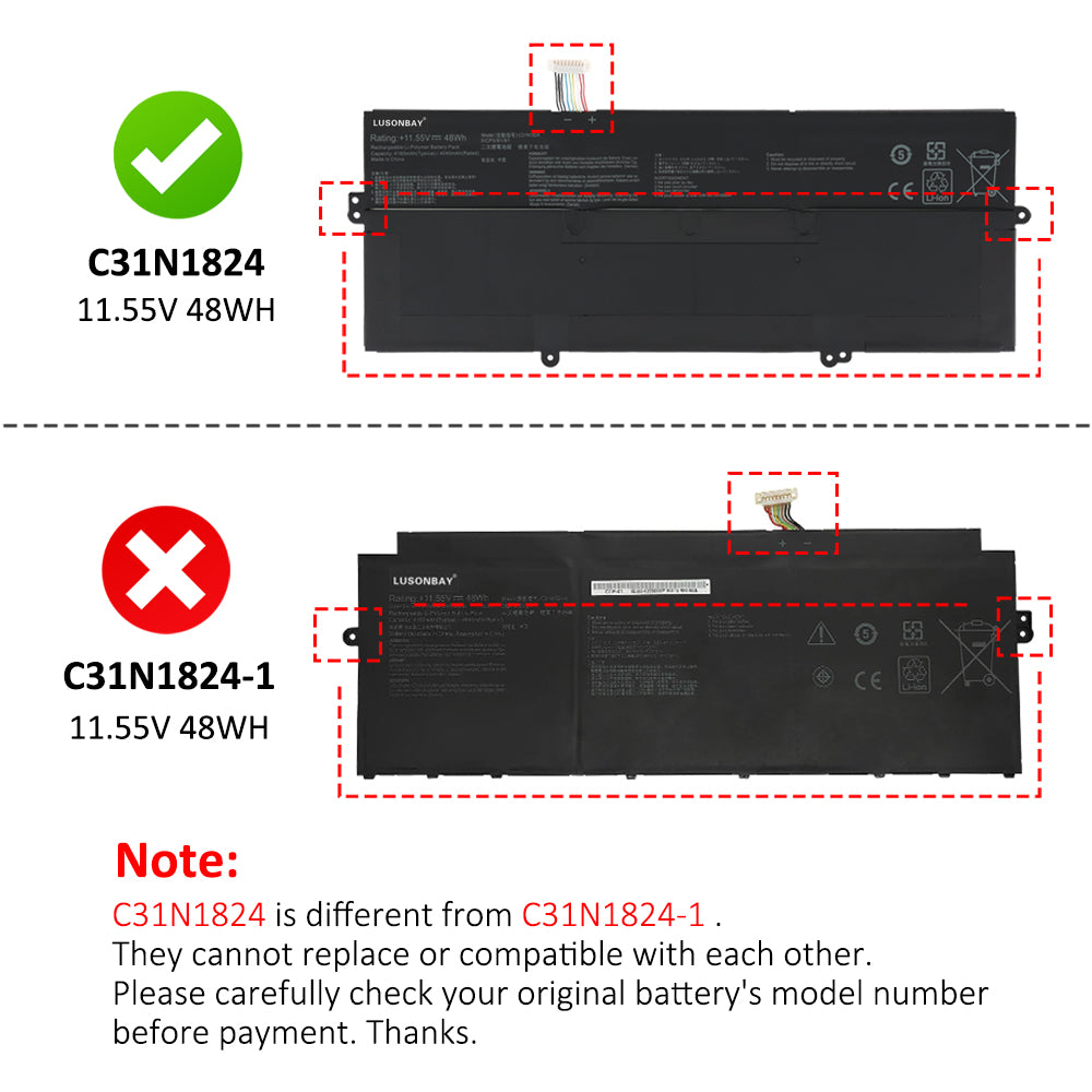 C31N1824-11.55V-48Wh-Laptop-Battery-LUSONBAY