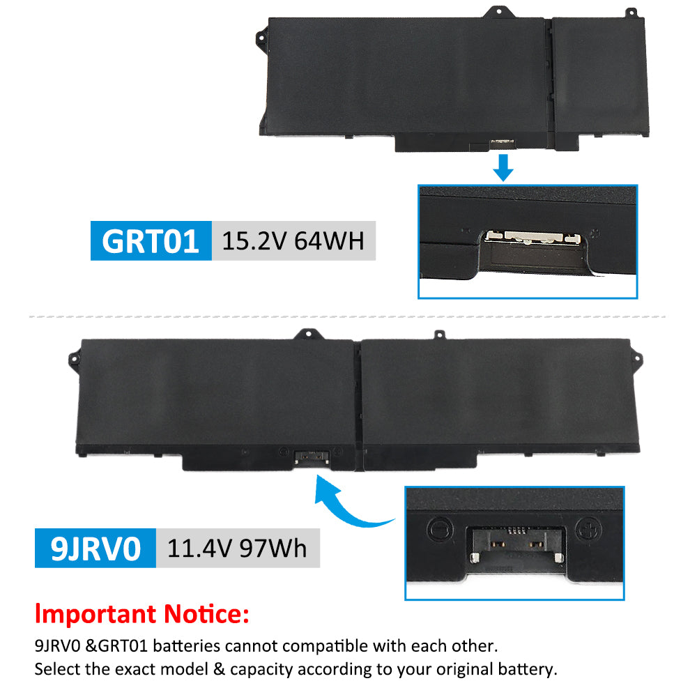 DELL-9JRV0-11.4V-97Wh-Laptop-Battery