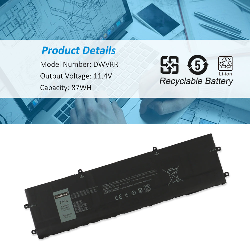 dell-dwvrr-11.4v-87wh-battery
