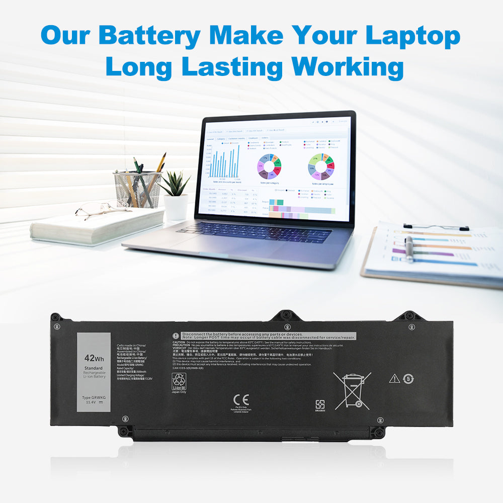 DELL-GRWKG-42Wh-Laptop-Battery