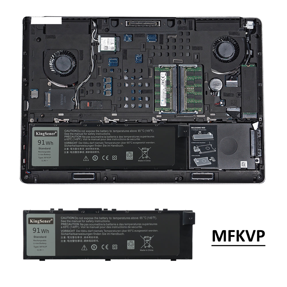 Dell-MFKVP-11.4V-7982mAh-Laptop-Battery