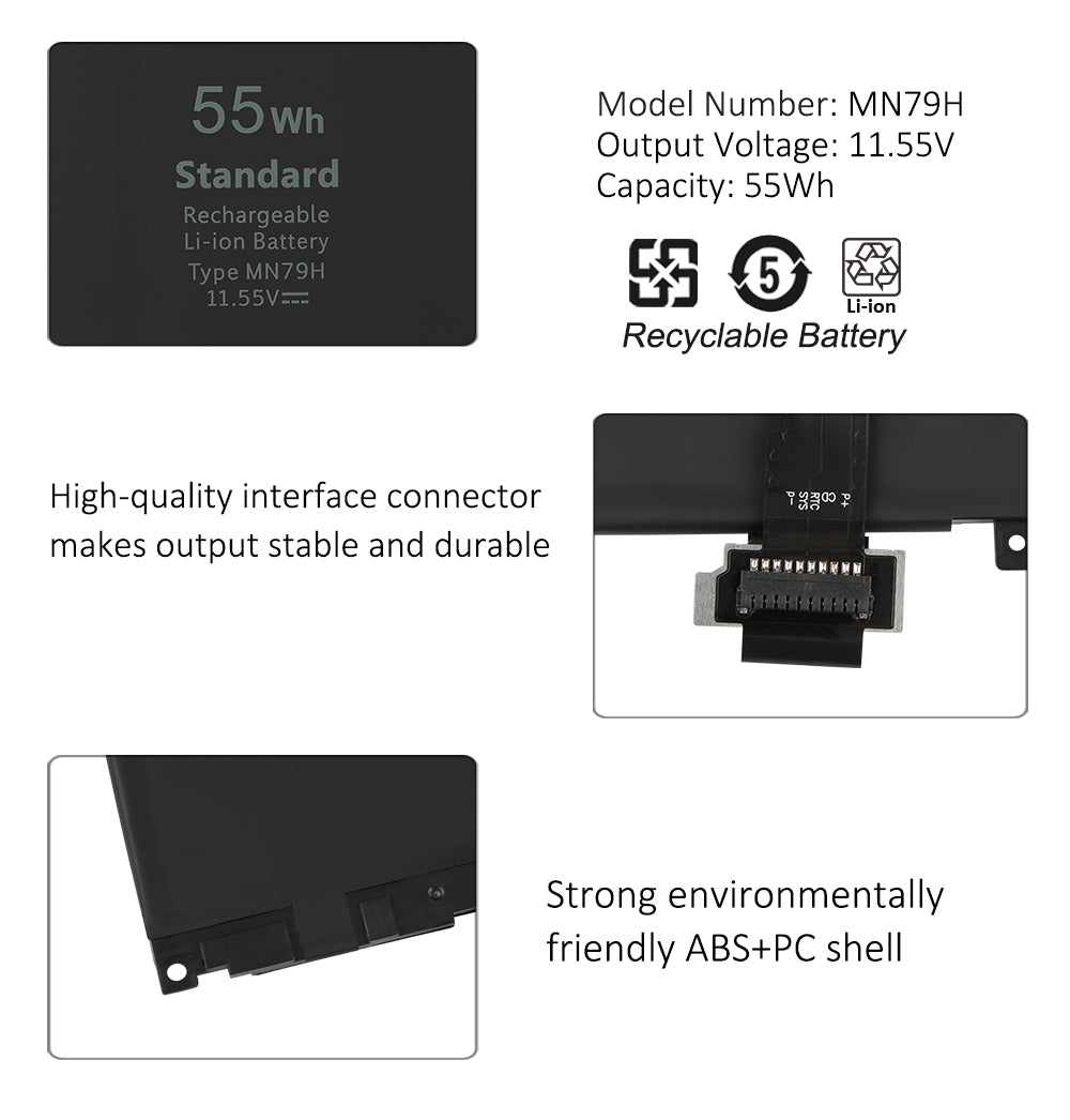 DELL-MN79H-55WH